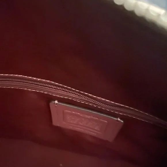 Coach Beige Leather Tote and Wallet Set - Picture 9 of 10